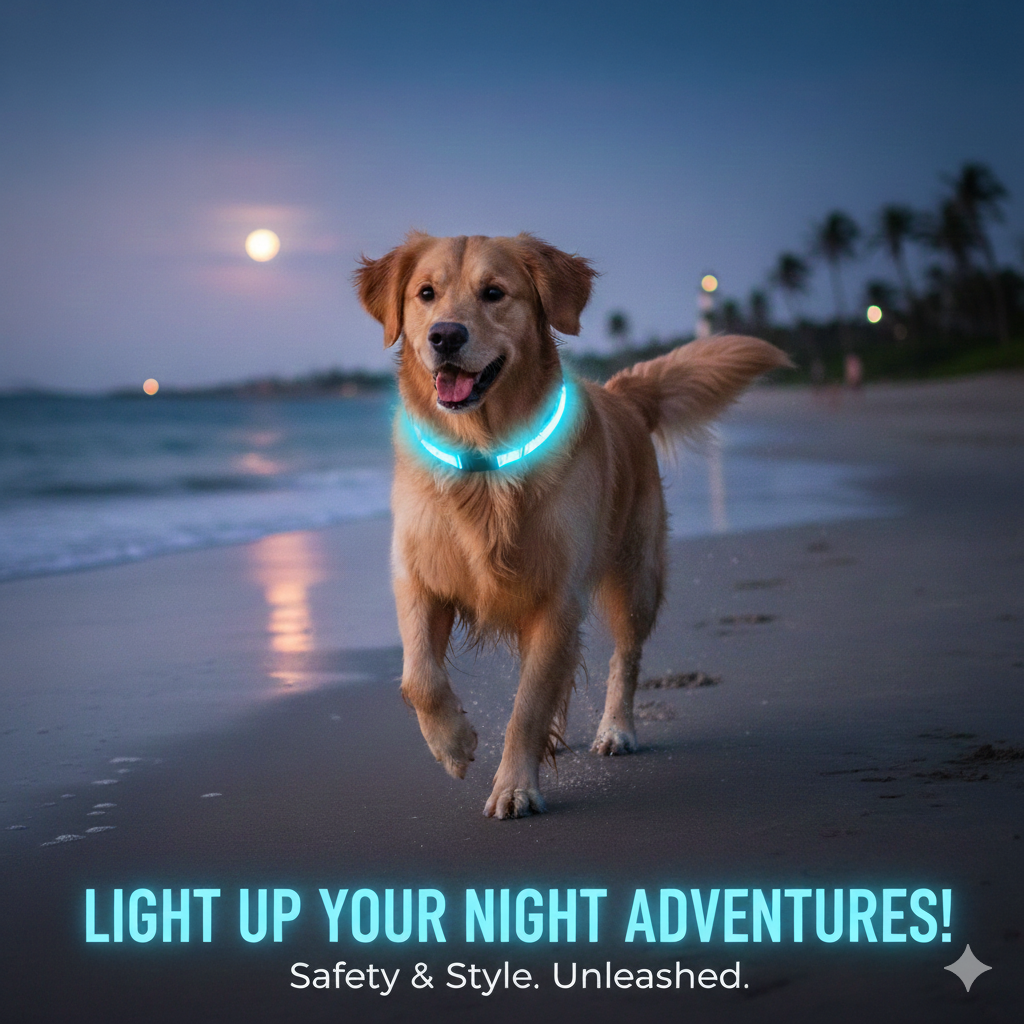 Glowing Dog Collar