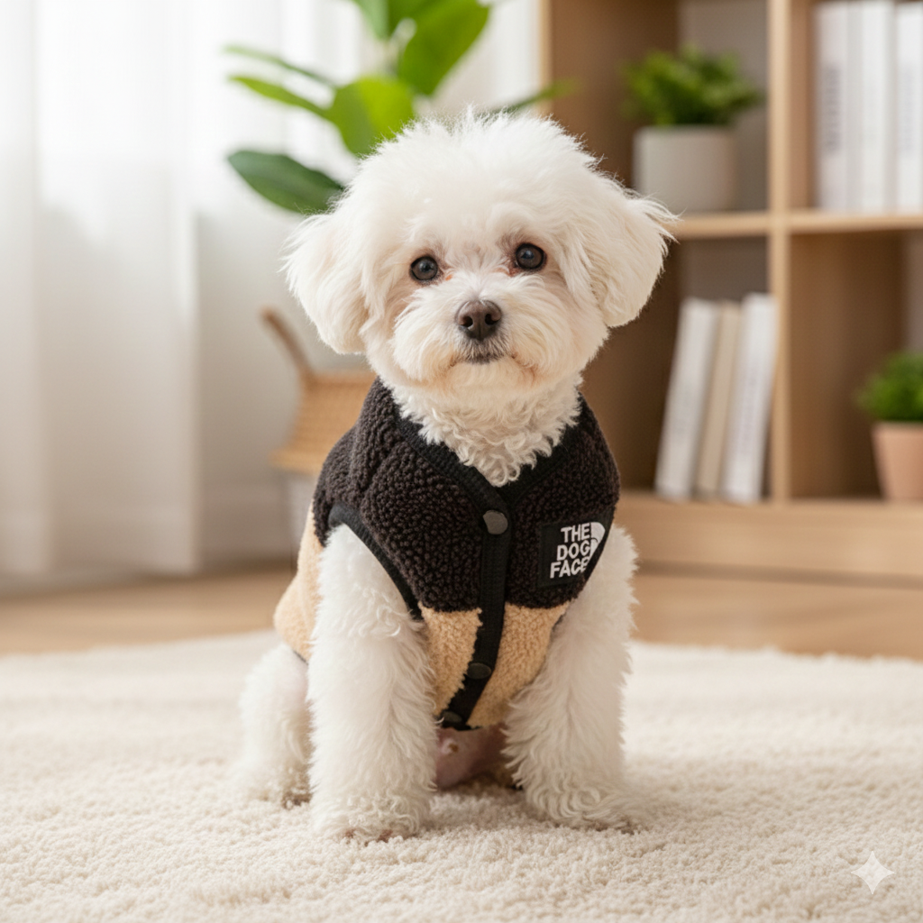 KinzoPaws Small Dog & Cat Fleece Jacket – Premium Pet Wear