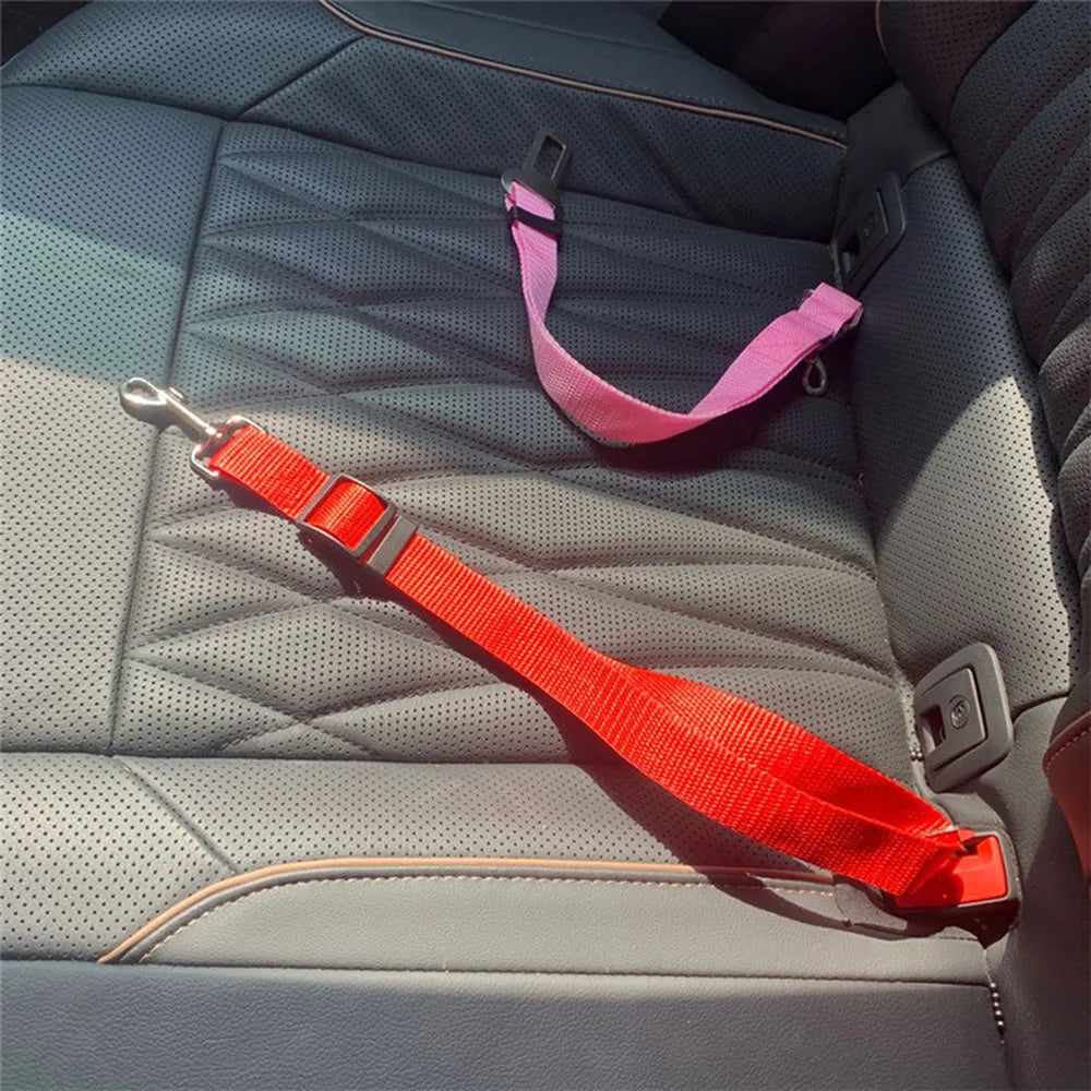Adjustable Pet Car Safety Belt KinzoPaws