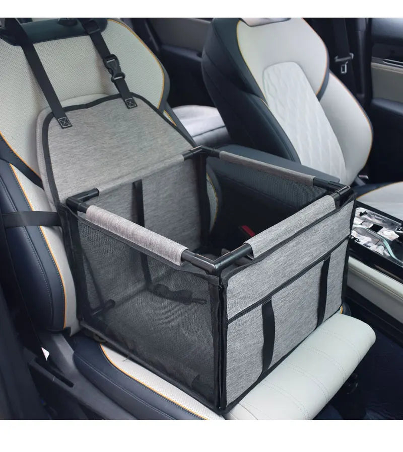 Pet Dog and Cat Foldable Travel Car Seat KinzoPaws