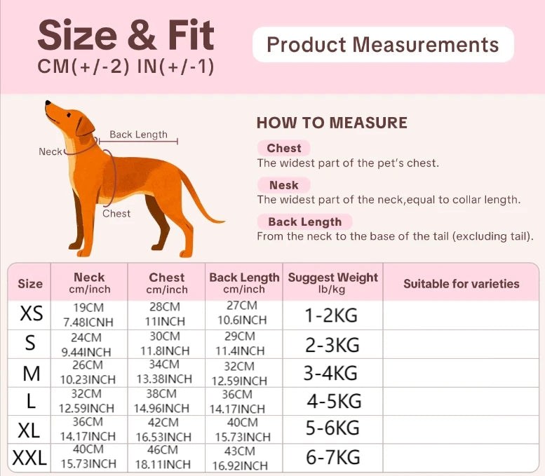 KinzoPaws Cat  and small Dog Fleece  Winter Jacket