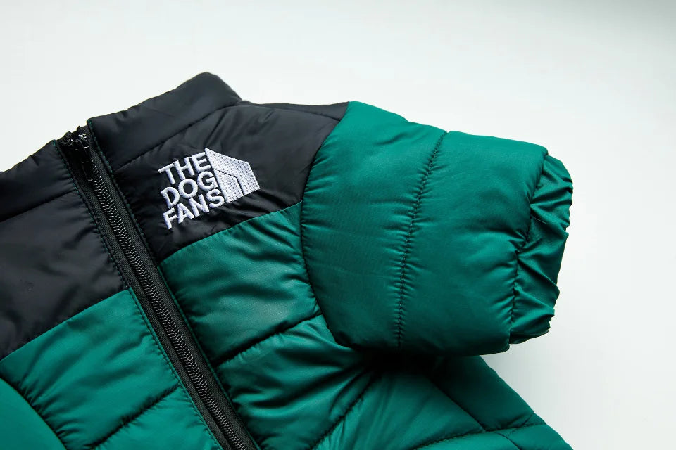 KinzoPaws Reversible Waterproof Dog Winter Jacket
