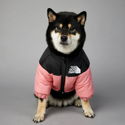 KinzoPaws Reversible Waterproof Dog Winter Jacket