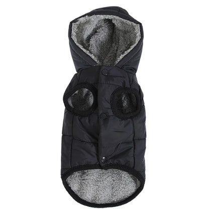 KinzoPaws  Pet Puffer Waterproof Winter Jacket with Hood