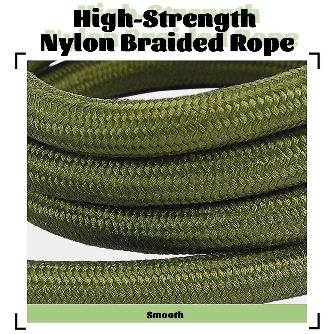 KinzoPaws High-Density Nylon Dog Leash