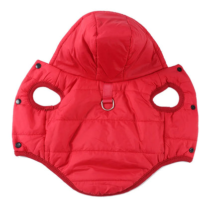 KinzoPaws  Pet Puffer Waterproof Winter Jacket with Hood