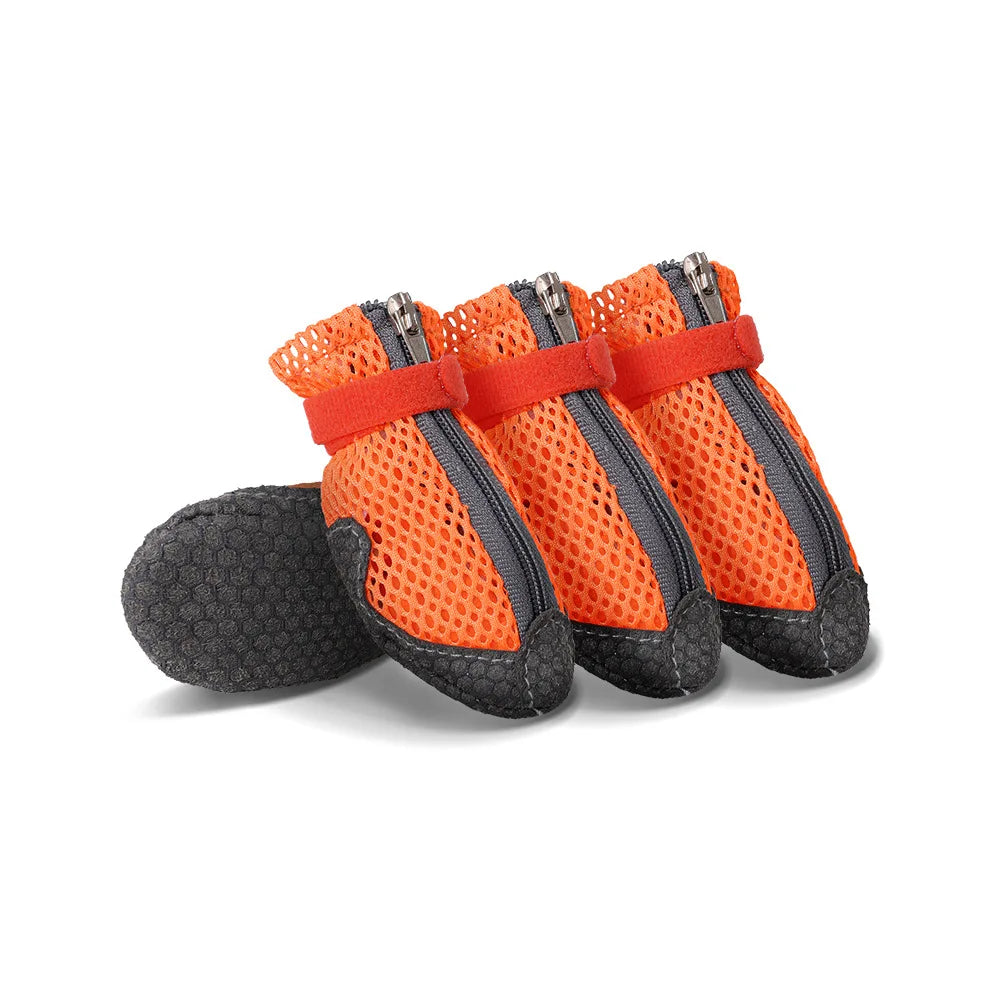 KinzoPaws Summer Breathable Mesh & Anti-Slip  Dog Shoes