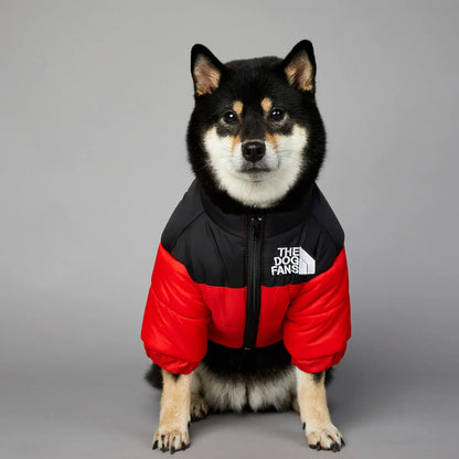 KinzoPaws Reversible Waterproof Dog Winter Jacket