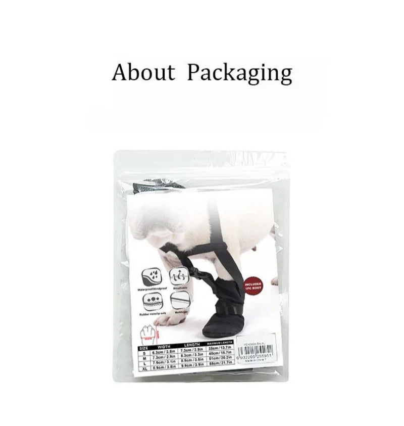 KinzoPaws Dog Forepaw Recovery Boot - Anti-Lick Wound Protector