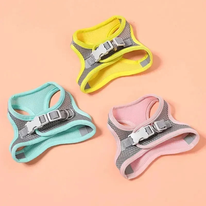 KinzoPaws Reflective  Vest for small dogs Dog Harness Small Dogs