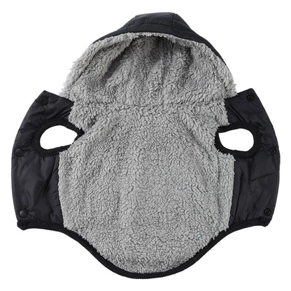 KinzoPaws  Pet Puffer Waterproof Winter Jacket with Hood