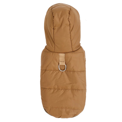 KinzoPaws  Pet Puffer Waterproof Winter Jacket with Hood