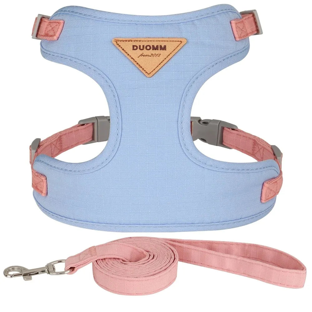 KinzoPaws Breathable Mesh Cat Harness and Leash Set