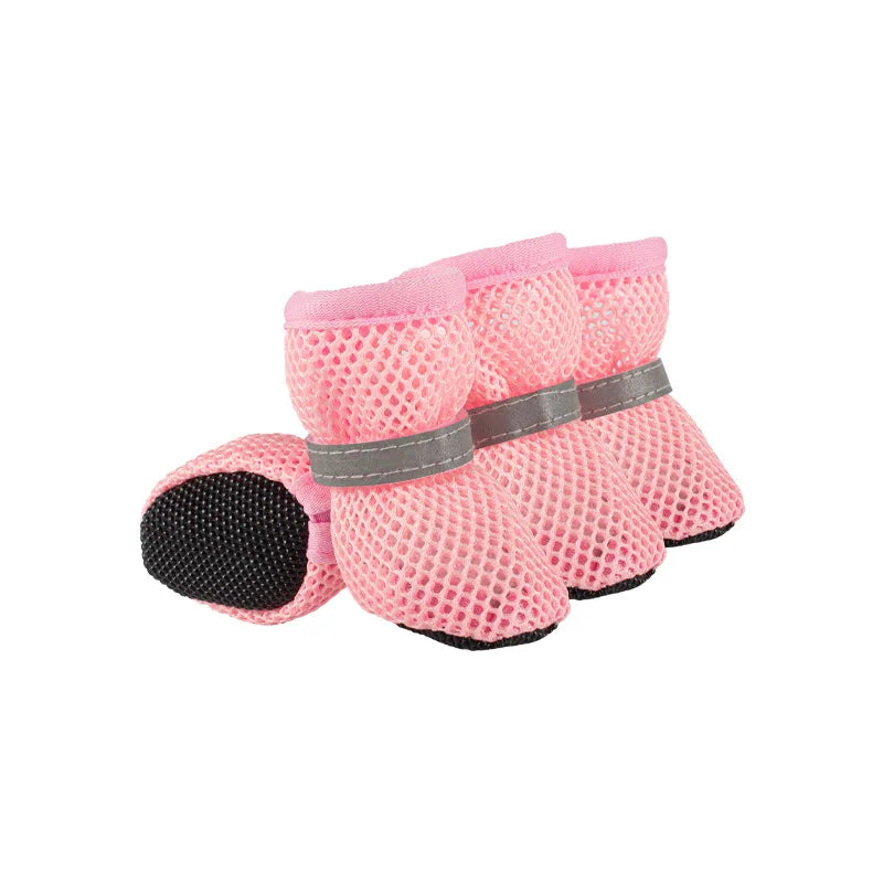 KinzoPaws Summer Breathable Mesh & Anti-Slip  Dog Shoes