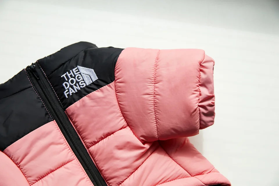 KinzoPaws Reversible Waterproof Dog Winter Jacket