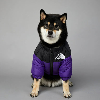 KinzoPaws Reversible Waterproof Dog Winter Jacket
