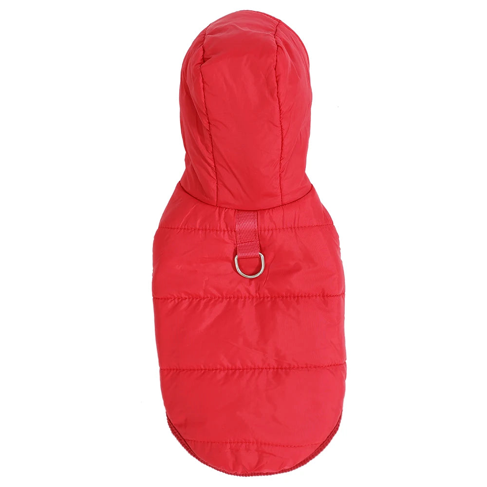 KinzoPaws  Pet Puffer Waterproof Winter Jacket with Hood