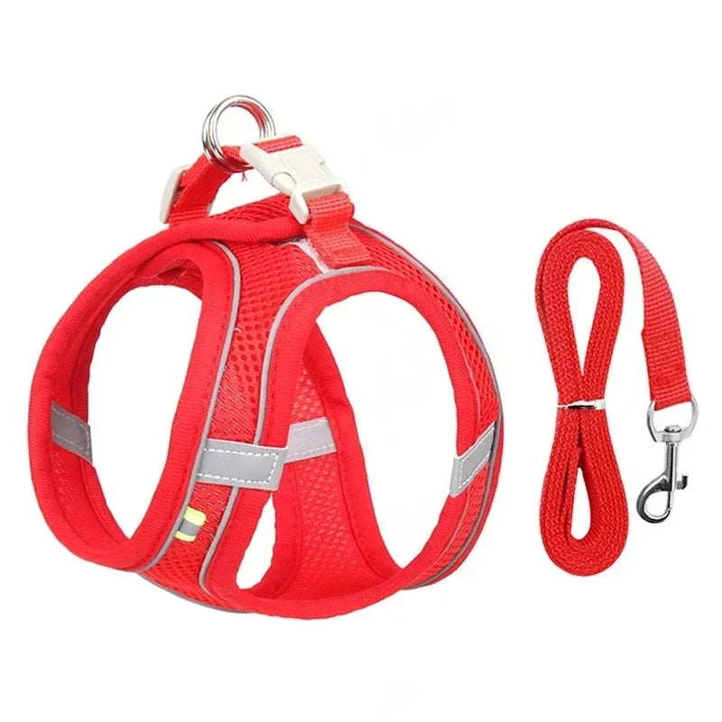 KinzoPaws Reflective  Vest for small dogs Dog Harness Small Dogs