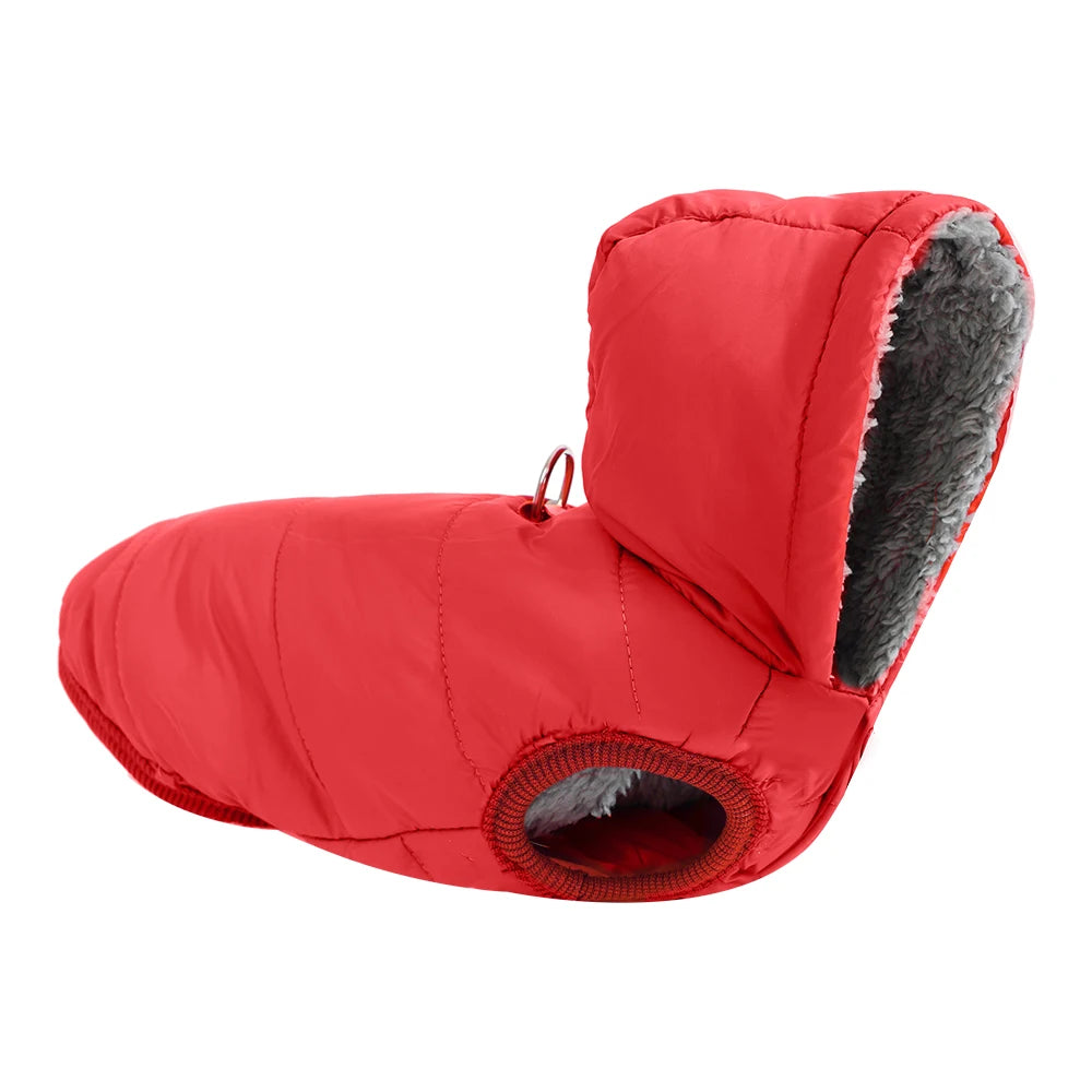 KinzoPaws  Pet Puffer Waterproof Winter Jacket with Hood