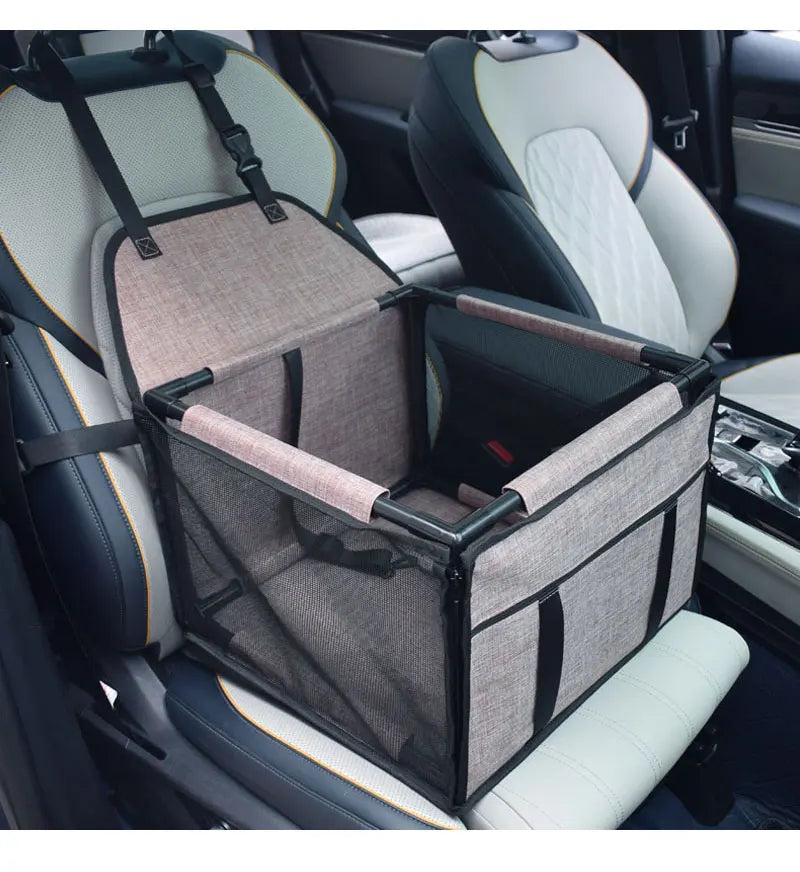 Pet Dog and Cat Foldable Travel Car Seat KinzoPaws