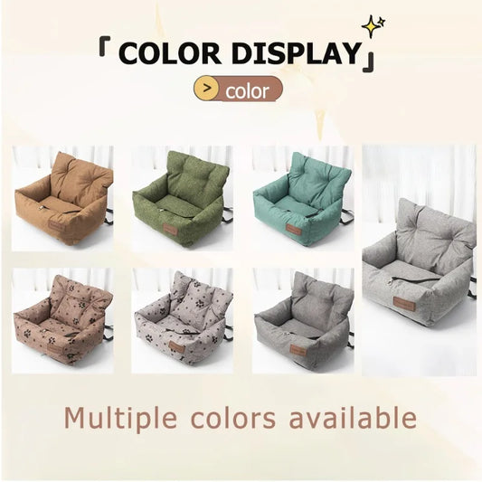 KinzoPaws Waterproof Dog Car Safety Seat