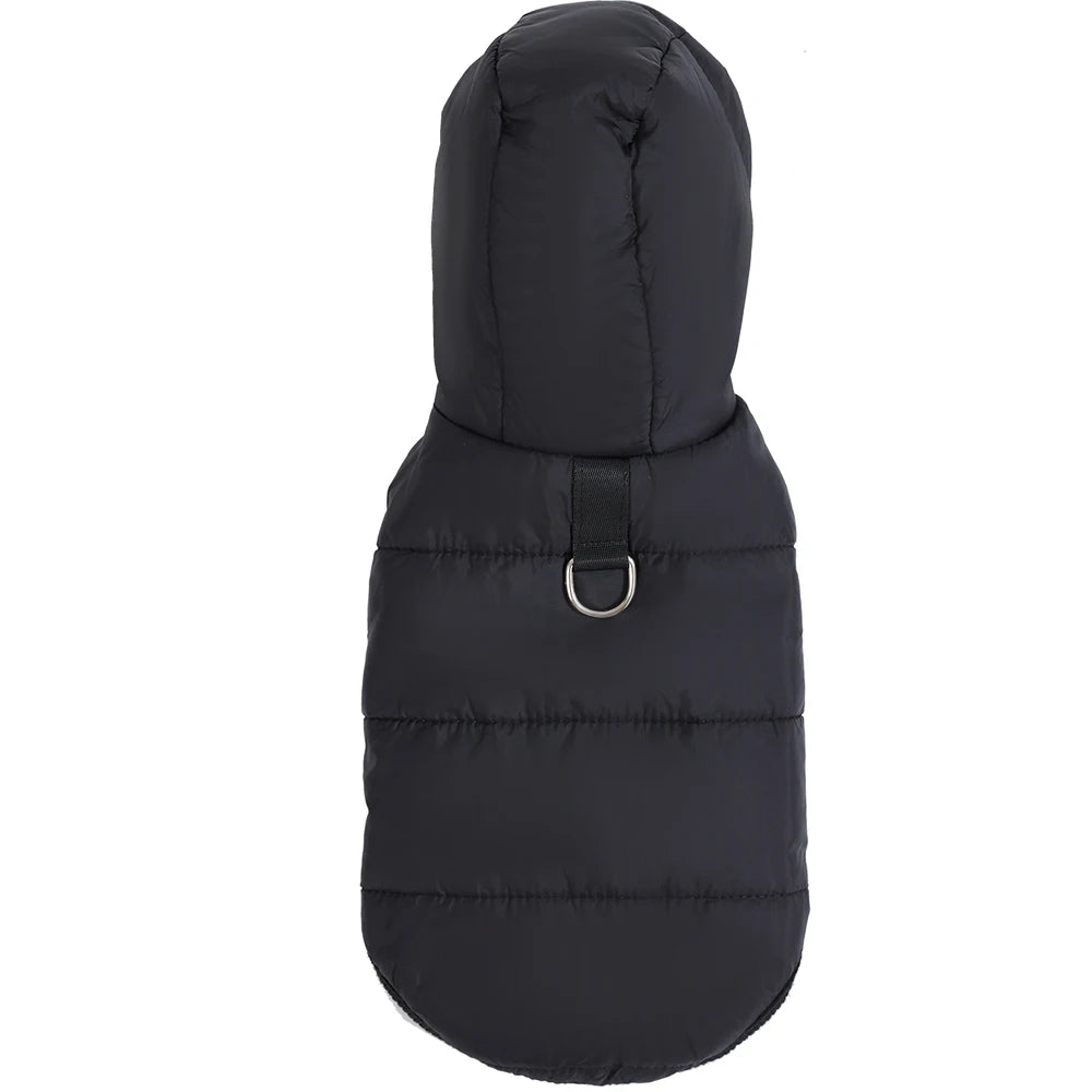 KinzoPaws  Pet Puffer Waterproof Winter Jacket with Hood
