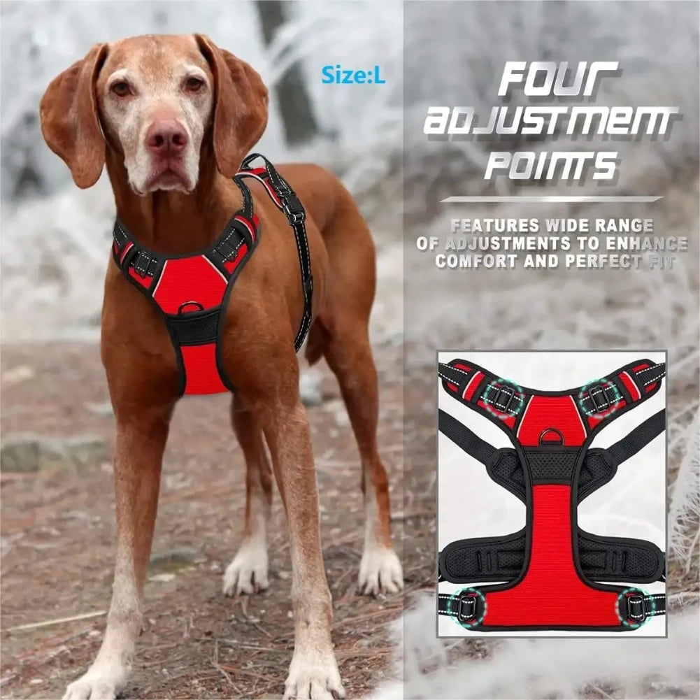 KinzoPaws Dog Padded Vest Harness